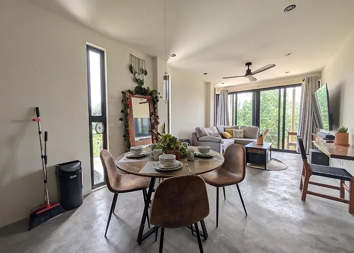 2 Bdrm-2 Baths For Groups & Music Lovers Apartamento Tulum